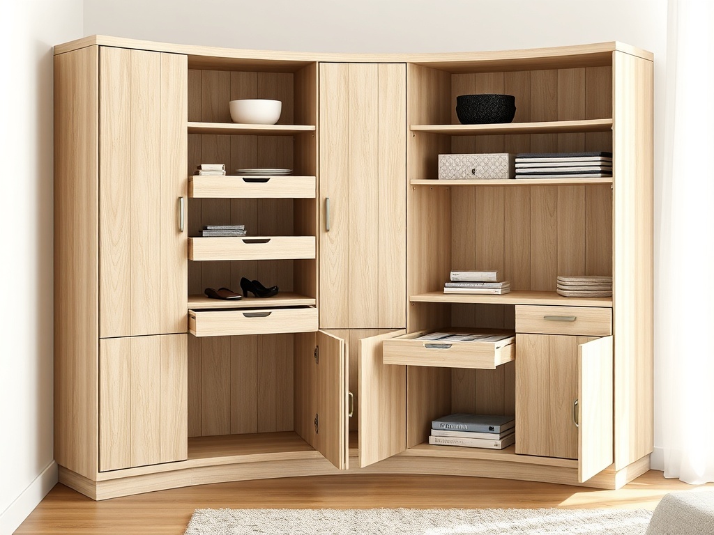 کابینت گوشه‌ای پایه